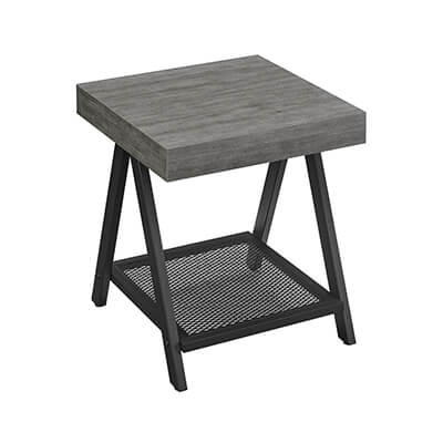Gray Small Side Table LET805