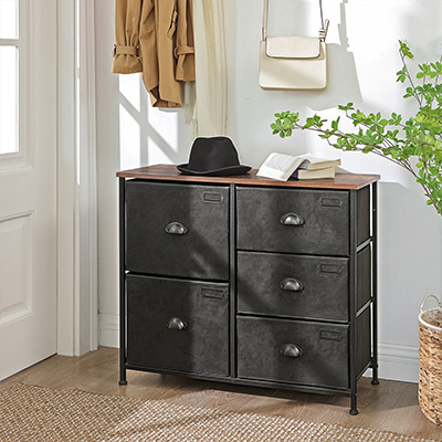 Open Closet & Dresser