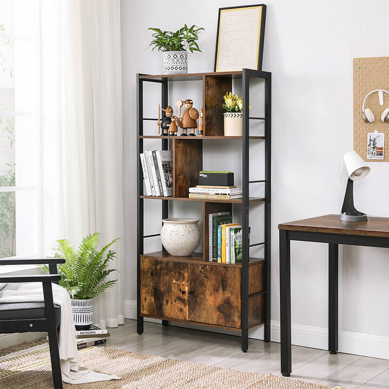 Industrial Style Bookshelf