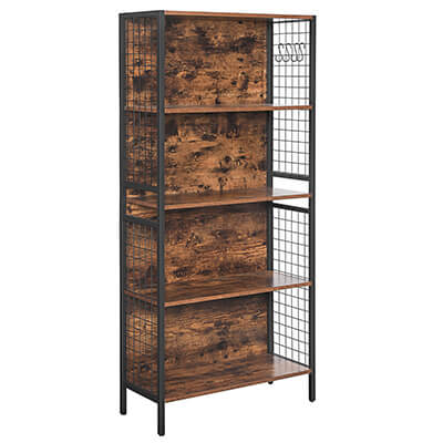 Metal Frame Bookshelf