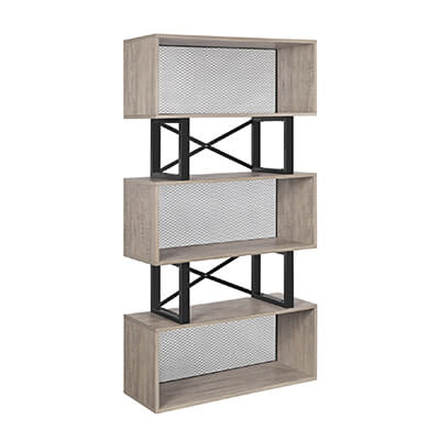 Modern Bookshelf with Storage