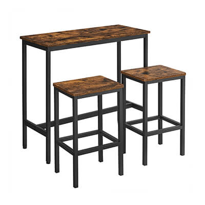 Bar Table with 2 Stools