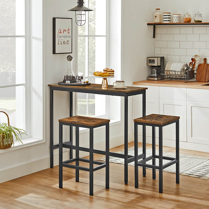 Bar Table with 2 Stools