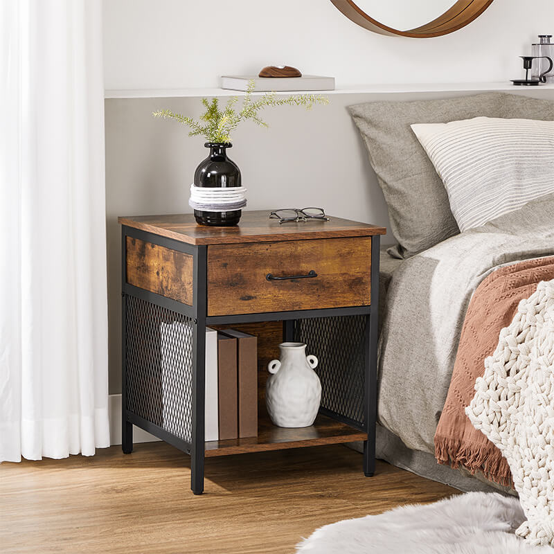 Small Nightstand with Drawer
