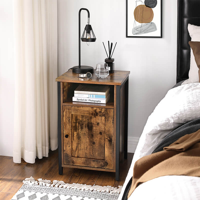 Nightstand with Storage Compartment