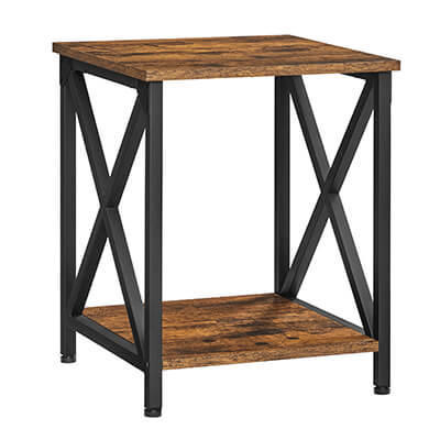 Farmhouse Industrial Side Table