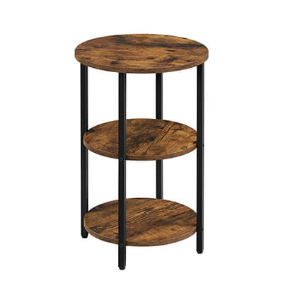 3-tier Round Side Table
