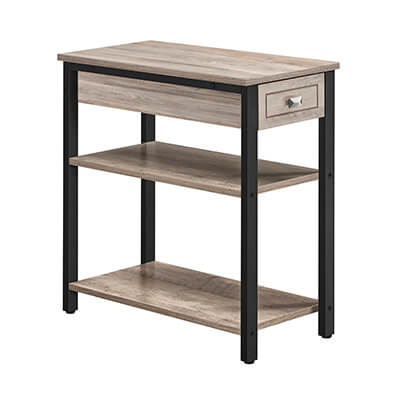 Narrow Side Table with Drawer