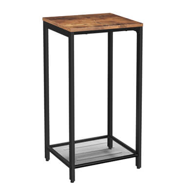 Industrial Tall Side Table