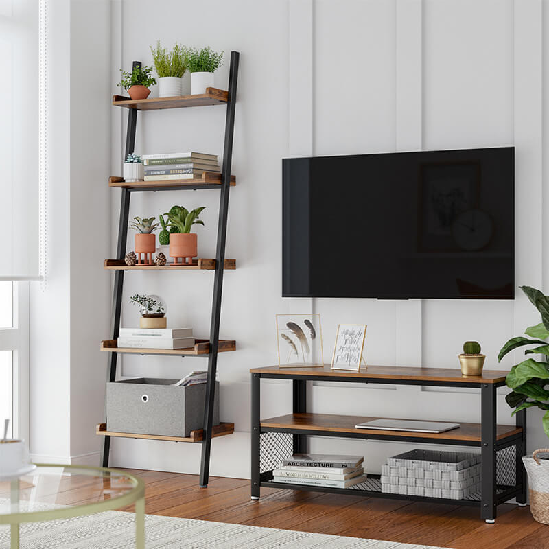 5-layer Storage Ladder Shelf