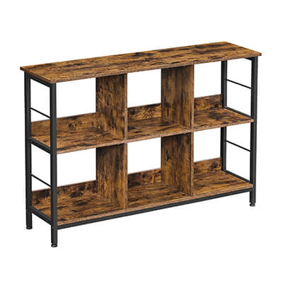 Bookshelf with Open Shelves