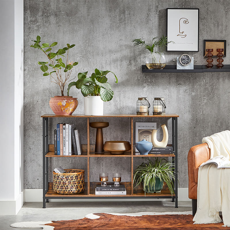 Bookshelf with Open Shelves