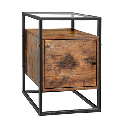 Glass Top Nightstands