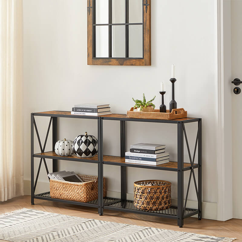 Console Tables For Furniture, Threshold Conway Horizontal Bookcase