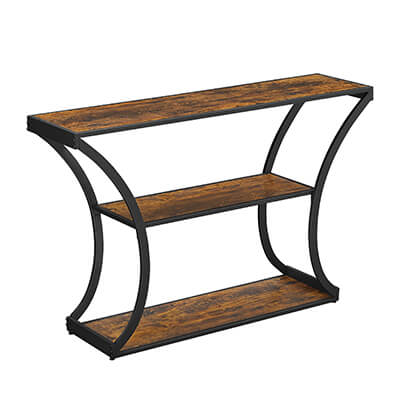 Console Table with Curved Legs