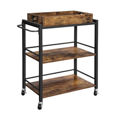 Bar Trolley with Tray