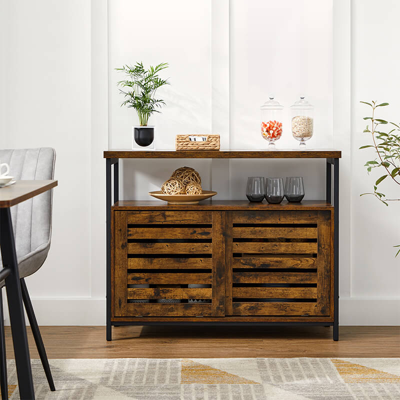 Storage Cabinet with Sliding Door