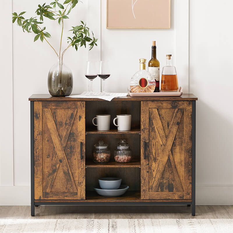 Sideboard with Barn Door