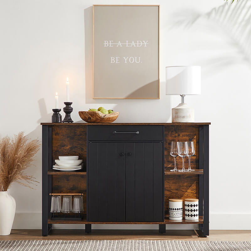 Buffet Cabinet with Drawer & Shelves