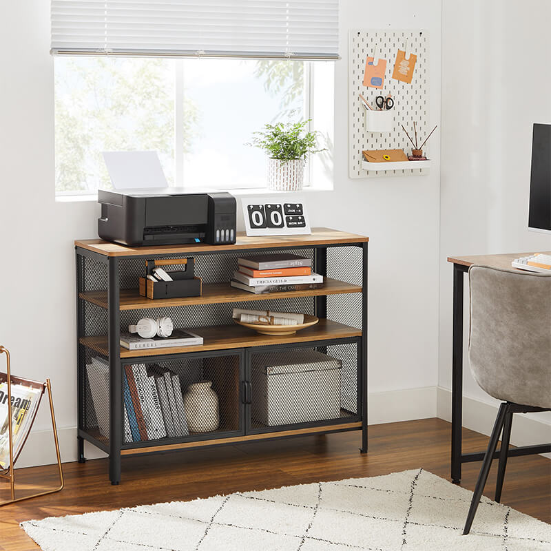 Console Table with Cabinet