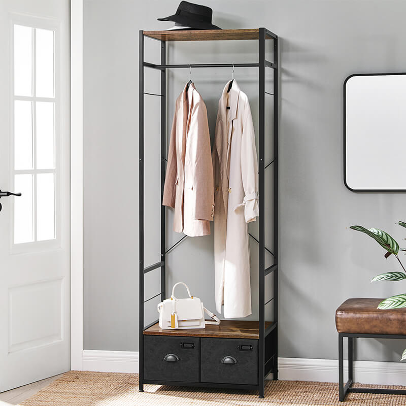 Industrial Design Open Wardrobe