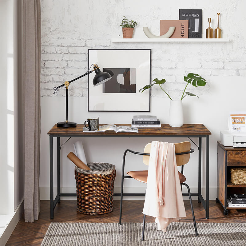 Office Desk with Metal Frame