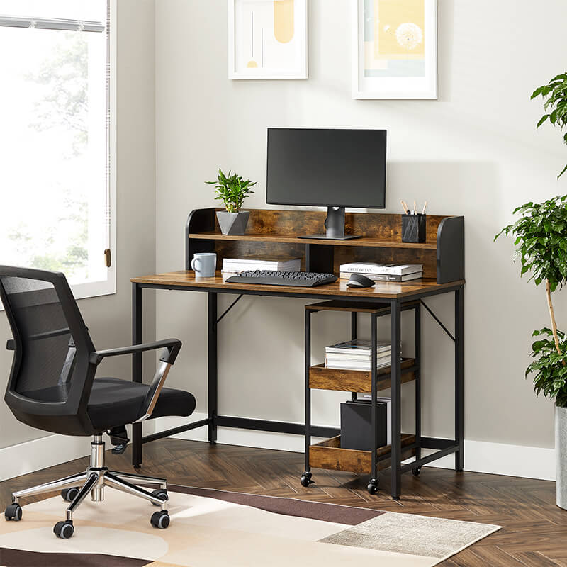 Computer Desk with Trolley