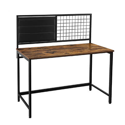 Computer Desk with Grid