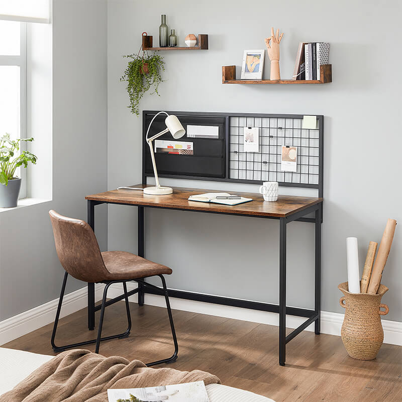 Computer Desk with Grid