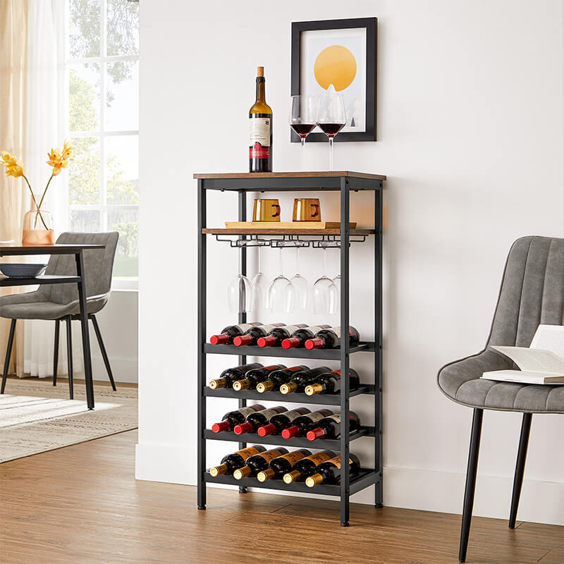 Industrial Wine Rack