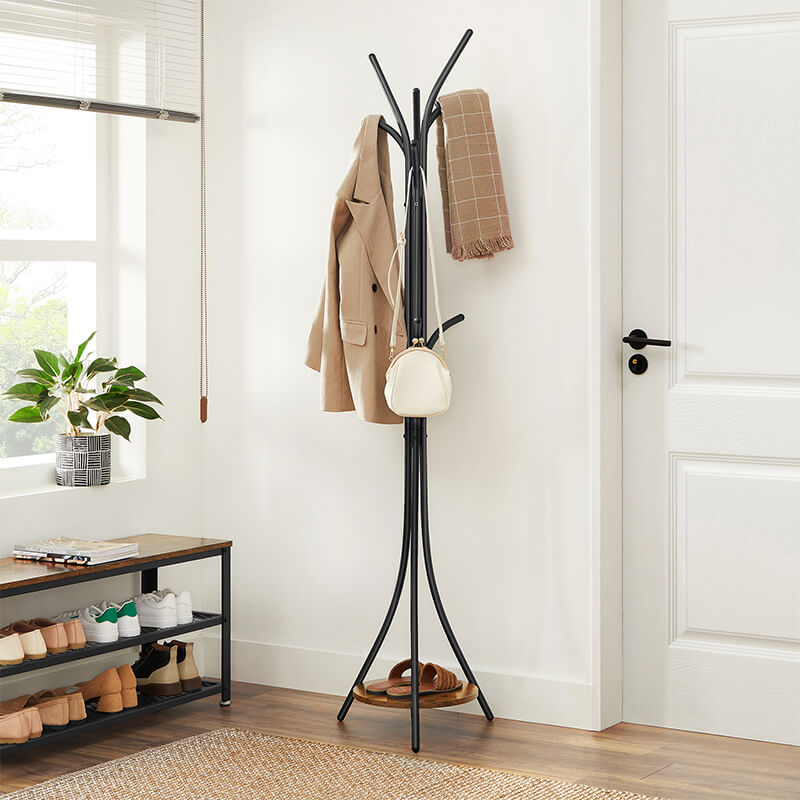 Coat Stand with Shelf