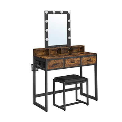 Makeup Vanity Set with Lights