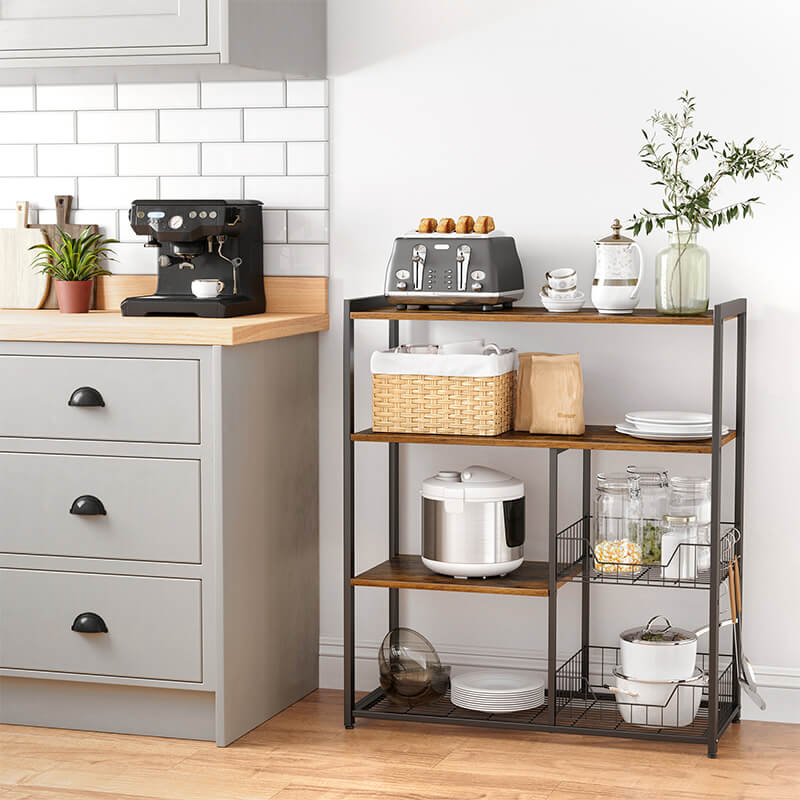 Kitchen Baker Rack for Sale|Wholesale Furniture Supplier|VASAGLE