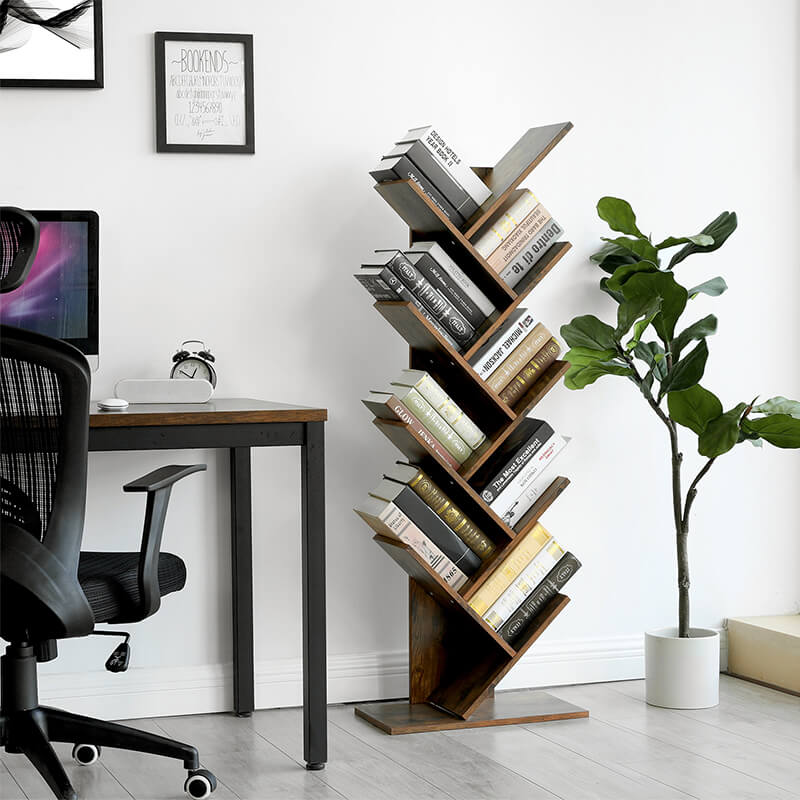 Industrial Tree Bookcase