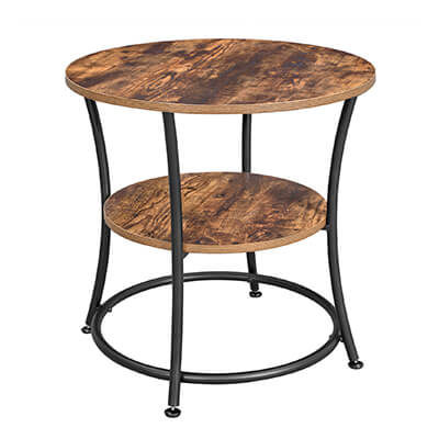 2-tier Round Side Table