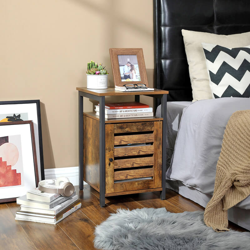 Nightstand with Cabinet