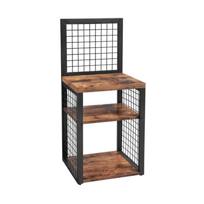 Grid Display Nightstand