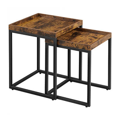 Industrial Nesting Tables Set