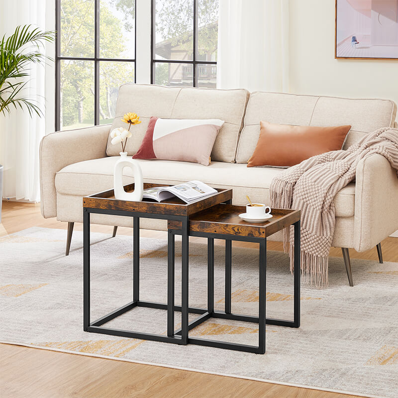 Industrial Nesting Tables Set