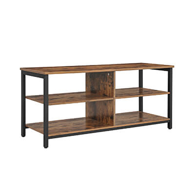 Open Shelves TV Stand