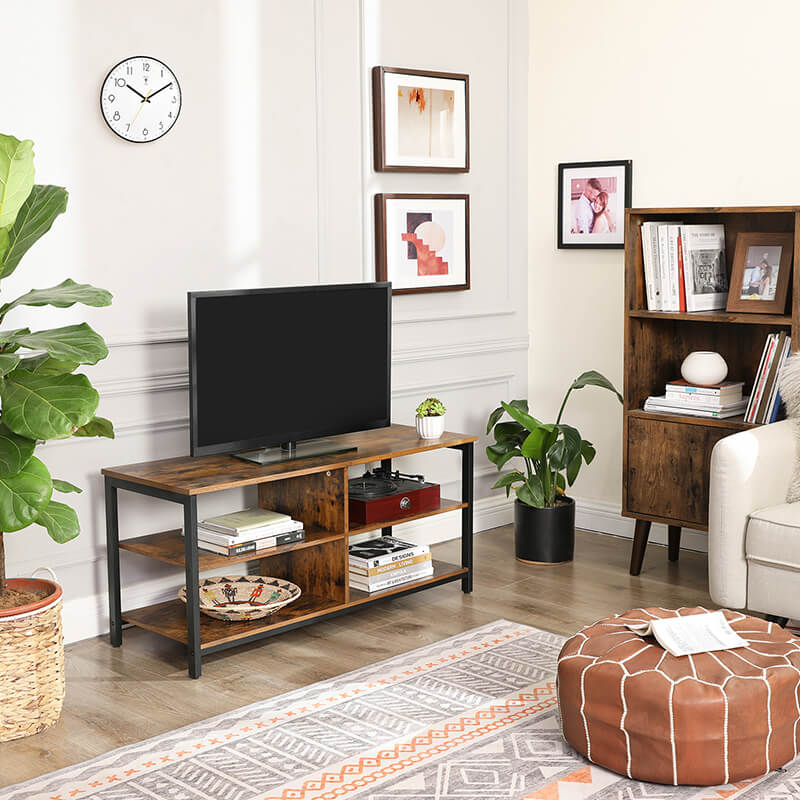 Open Shelves TV Stand