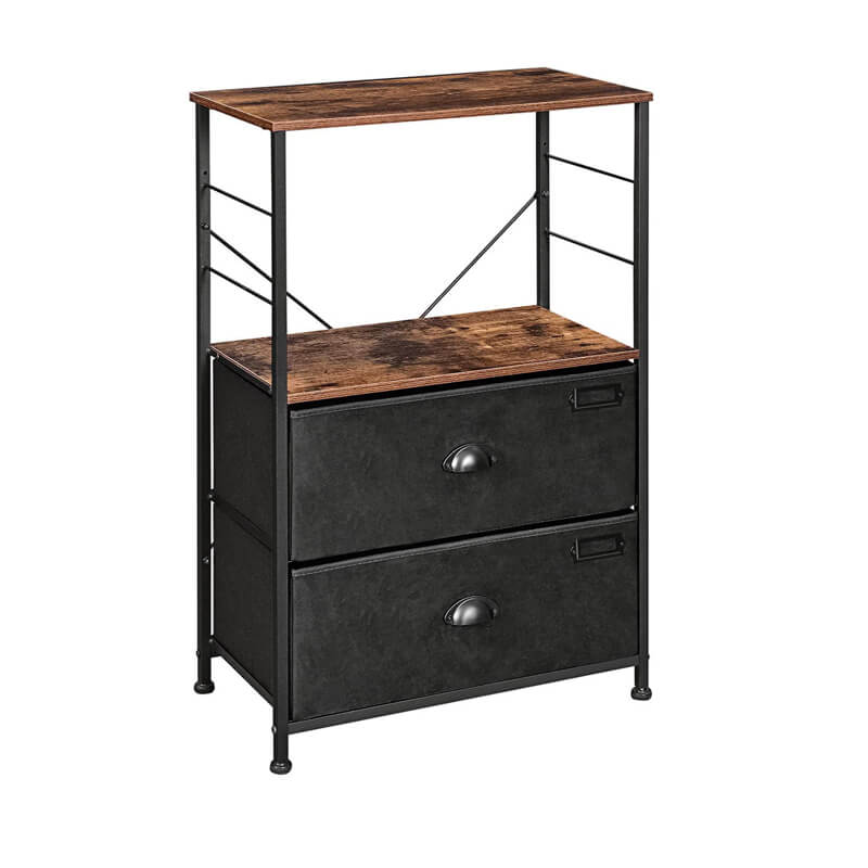 Nightstand with 2 Drawers