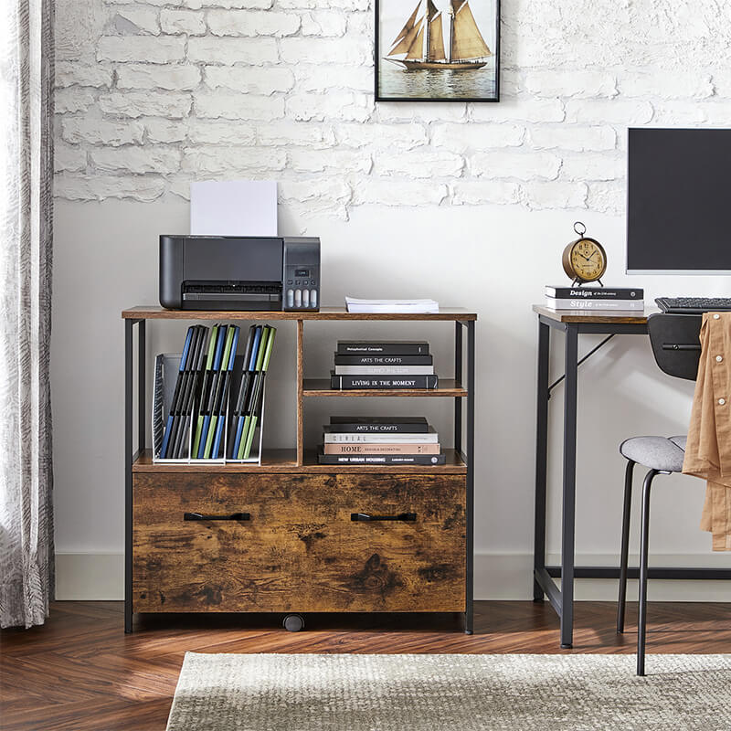 Large File Cabinet with Drawers