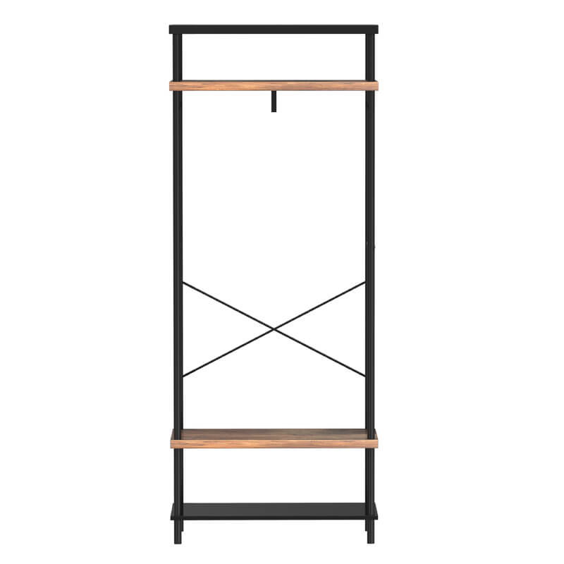 Coat Stand with Shelves