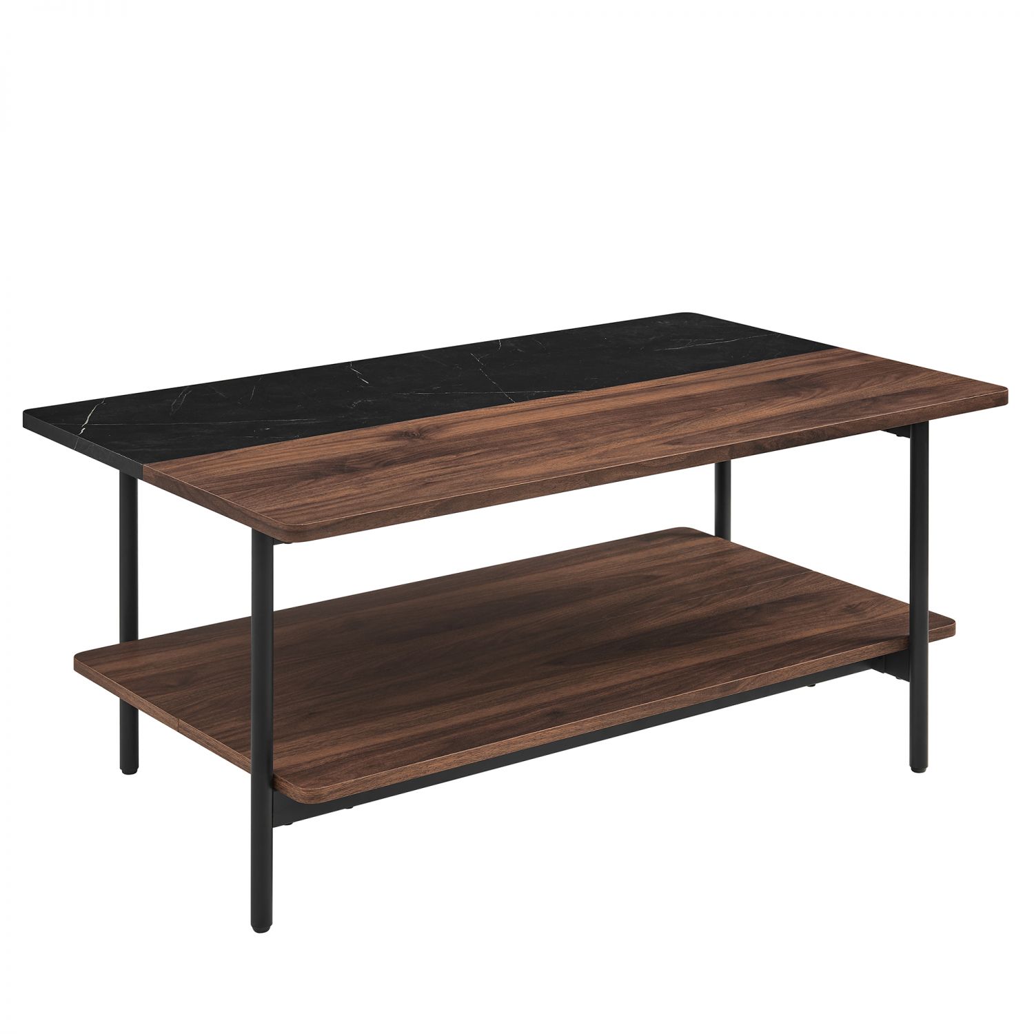 VASAGLE 2-Tier Coffee Table